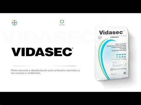 Vidasec: Polvo secante para lechones e instalaciones。